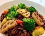 食欲の秋♪根菜と牛肉の甘辛煮作り方9写真