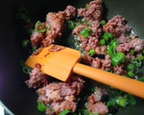 簡単☆ひき肉と野菜のトウチ炒め作り方4写真