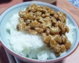 納豆にオリーブ油と塩(๑❛ᴗ❛๑)۶作り方3写真