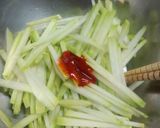 コールラビのキムチあえ（キムチの素で♪）作り方3写真