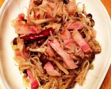 もやしとベーコンでペペロンチーノ風♪作り方5写真