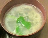 即席かき卵汁作り方3写真