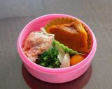時短☆レンジでかぼちゃの煮物作り方4写真