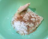毎日食べたい！ヘルシーゴマ入りおからもち作り方1写真
