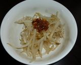 味噌ピー＆ラー油＆お好焼の乾物でナムル♪作り方7写真