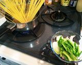 ☆簡単☆ソーセージのゆずポンパスタ作り方1写真
