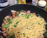 ☆簡単☆ソーセージのゆずポンパスタ作り方3写真