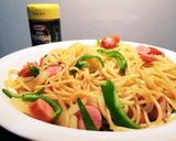 ☆簡単☆ソーセージのゆずポンパスタ作り方4写真