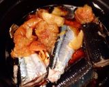 ストウブで作る、さんまの梅煮作り方6写真