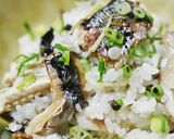 塩麹de塩焼き秋刀魚の炊込みご飯作り方4写真