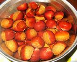 手間ひまかけて♡美味しい栗の渋皮煮♪作り方2写真