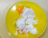 ホットケーキミックスで、抹茶マドレーヌ作り方1写真