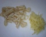 油揚げと生姜の炊きこみご飯（おこわ）作り方2写真