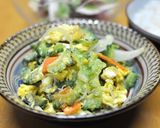 簡単◎苦くないゴーヤーと卵だけチャンプル作り方7写真