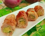 さつま芋と大葉チーズの豚ロール作り方4写真