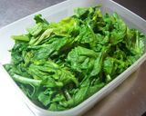 オモニ♬大根間引き菜で胡麻たっぷりナムル作り方4写真