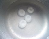 黒ゴマ入りきな粉白玉作り方4写真