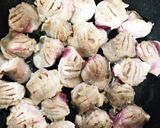 砂肝の塩コショウ炒め♪ガーリック風味♪作り方3写真