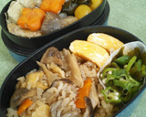 炊き込みご飯☆おかずも一緒に出来上がり作り方9写真