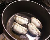 残り物で♪にんじんとレタスの餃子スープ作り方3写真