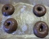 ココアで色調整♡チョコレートベーグル作り方11写真