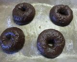 ココアで色調整♡チョコレートベーグル作り方13写真