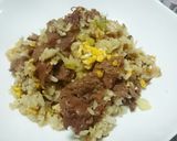 がっつり☆焦がしニンニク牛肉炒飯作り方6写真