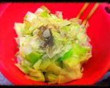 柔らか鶏胸肉とピリリ野菜の鳥の巣プレート作り方3写真