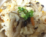 炊き込みご飯 きのこ作り方4写真