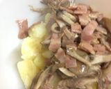 舞茸のホットポテサラ作り方4写真