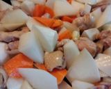 フライパンで作る鶏肉と大根の照り煮！作り方5写真