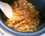 簡単 おまかせ 炊飯器 ケチャップライス作り方8写真