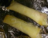 竹輪チーズかにかまのカリカリ焼き春巻作り方5写真