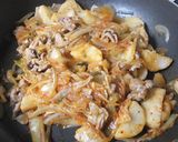 長芋が美味！豚肉のキムチ炒め作り方5写真