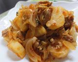 長芋が美味！豚肉のキムチ炒め作り方6写真