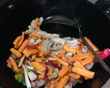 中国大根で中華丼作り方4写真