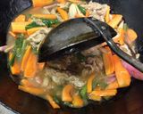 中国大根で中華丼作り方7写真