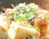 レンジで絶品！ふわとろ♪豆腐チーズおかか作り方6写真