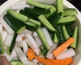 簡単♪箸がとまらない中華風漬物作り方2写真