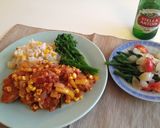 塩麹チキンと野菜のトマト煮込み作り方12写真