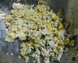簡単★豆腐とコーンのポン酢サラダ作り方2写真