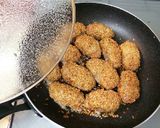 ゴマたっぷり！つくねinキンピラ作り方6写真