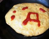 (；´Д｀)顔文字オムソバ(；´Д｀)作り方4写真