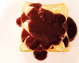 チョコバナナトースト作り方3写真