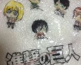 進撃の巨人 運動会 キャラ弁☆作り方2写真