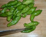 しし唐の肉詰め作り方1写真