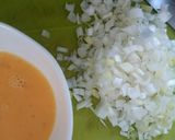 秋に食べたい☆柿のチャーハン作り方2写真