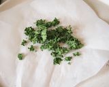 ★レンチ～ン！de鮮やか乾燥パセリ作り方1写真