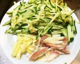 かぼす風味みょうがでさっぱり春雨サラダ♡作り方3写真