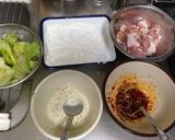 簡単おつまみ☆二種のまぶし唐揚げ作り方1写真